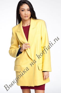 Женское полупальто выкройка бесплатно